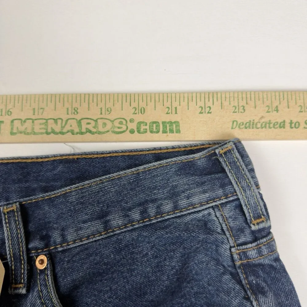 Levis 550 Jeans Men's 46x32 Big & Tall Tapered Leg Medium Wash Blue Denim NWT